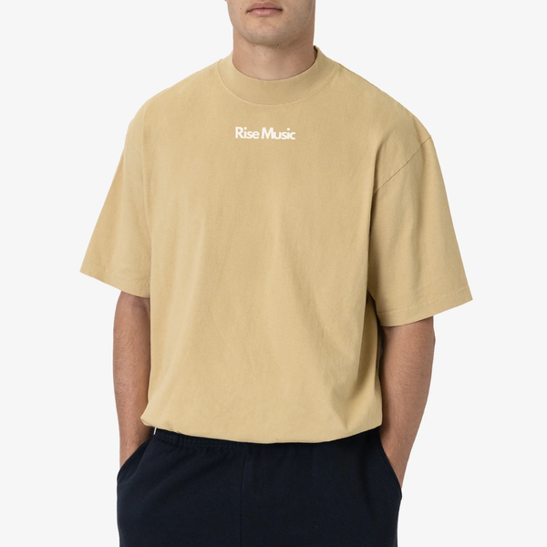Rise Oatmeal Oversized T-Shirt