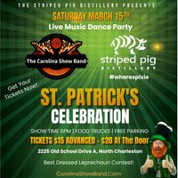 St. Patty's Day Celebration Dance Party with The Carolina Show Band