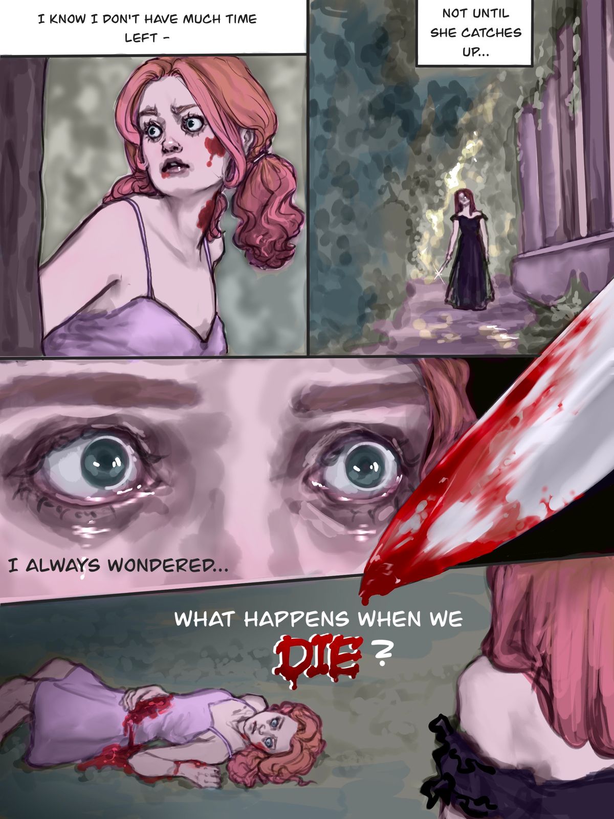 MISPRINTED 2A SIZED - Ghost Comic strip
