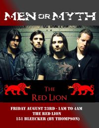 Men or Myth at Red Lion