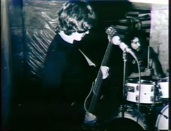 Ken and Brad in the basement under the toy store, 1978
