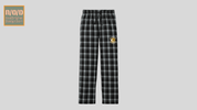 007 - Black Grey Dress Plaid PJ PANTS - Warrior Water Polo