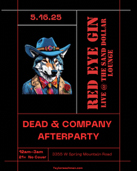 Red Eye Gin Dead and Company Afterpary @ The Sand Dollar Lounge 