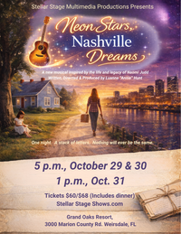 Neon Stars, Nashville Dreams: A New Musical Inspired by the Life & Legacy of Naomi Judd (Tickets on Sale June 1)