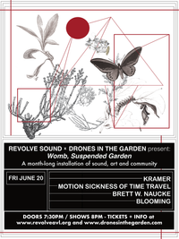 REVOLVE SOUND x DITG present: WOMB, SUSPENDED GARDEN// SURPRISE SHOW!!