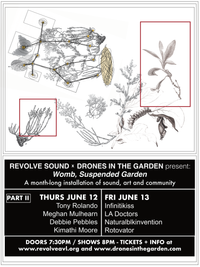 REVOLVE SOUND x DITG present WOMB, SUSPENDED GARDEN// PART II