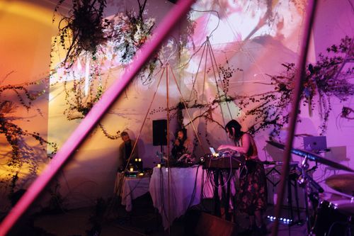 EFFPPS performing at Revolve on January 26, 2025. Photograph by Charlie Boss