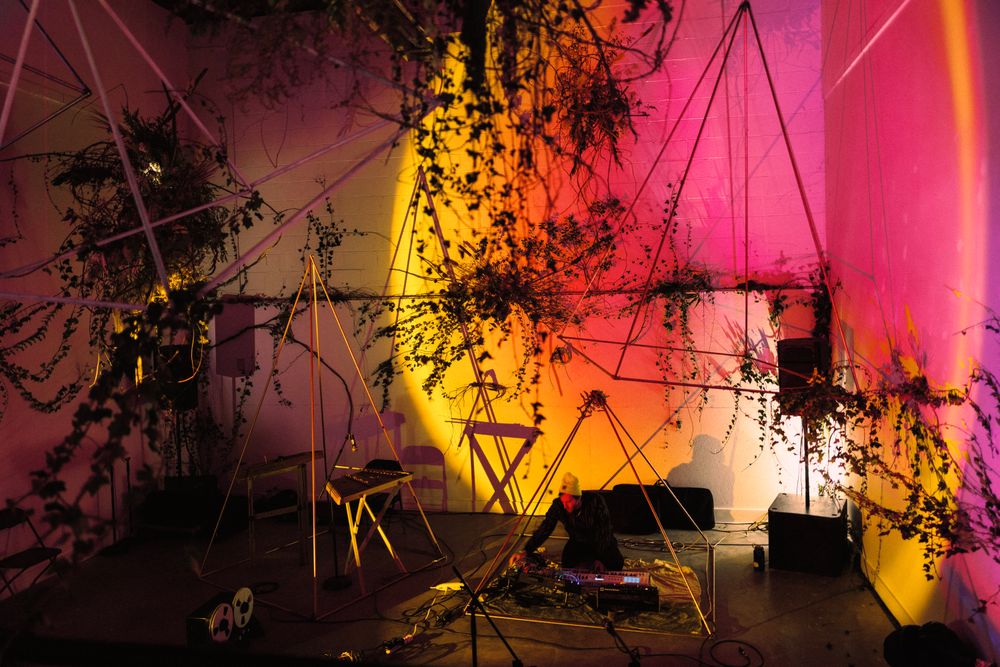 Xor performing. Photograph by Charlie Boss. Jan 19, 2025