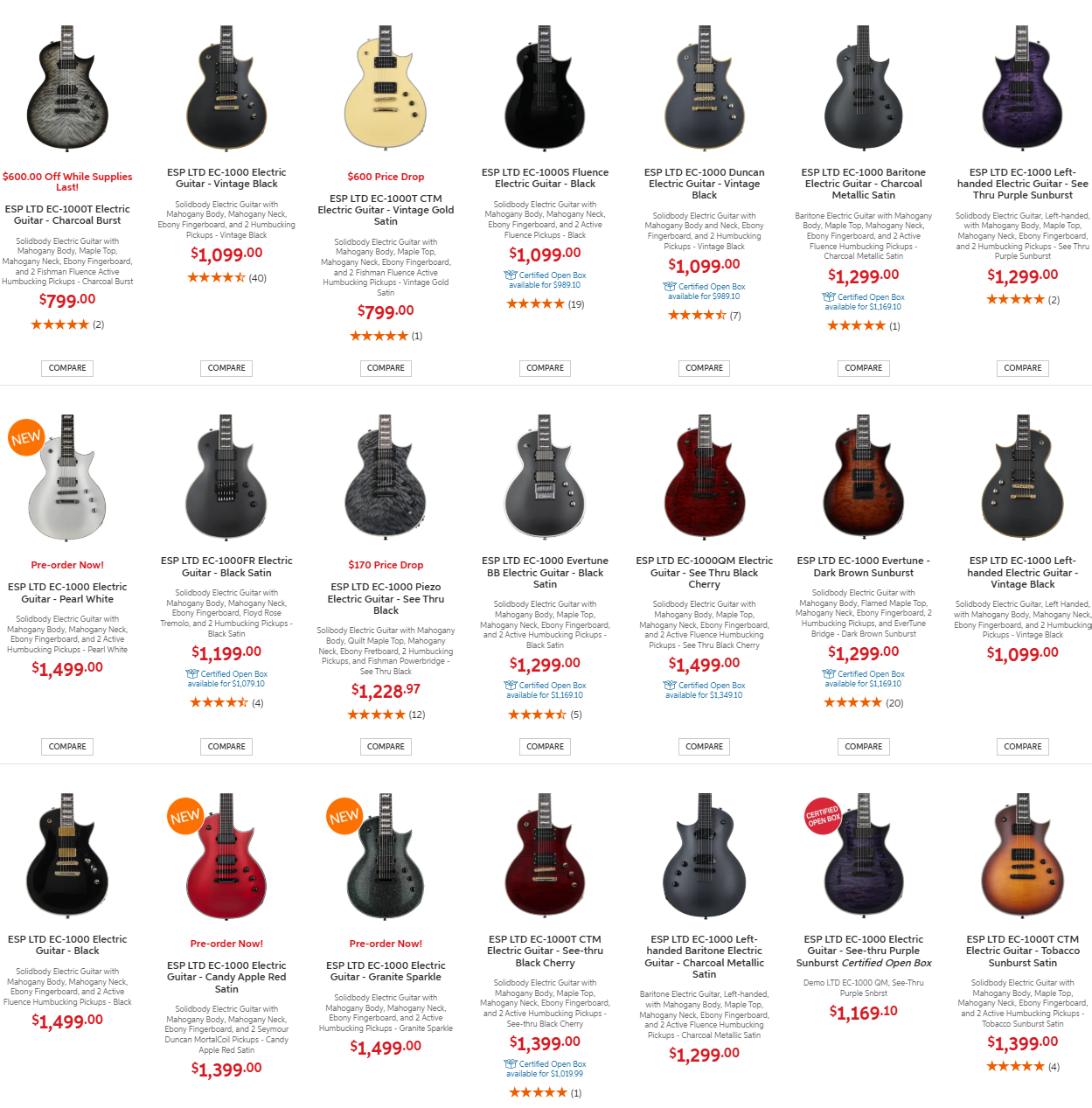 EC-1000 Prices