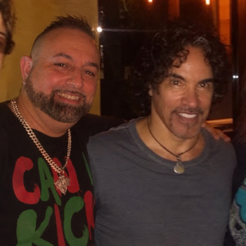 With John Oates of Hall and Oates
