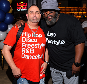 With DJ Tillery James
