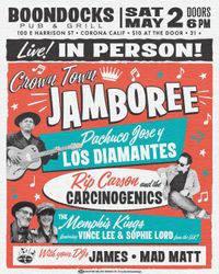 Rip Carson and the Carcinogenics at Boondocks Pub & Grill
