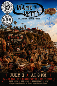 Rip Carson and the Carcinogenics, Blame Betty, Christina Jean and the Howlers at McGruffie's Live