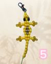 Beaded Lizard Keychain