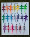 Beaded Lizard Keychain