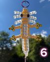 Beaded Axolotl Keychain