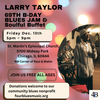 Larry Taylor Birthday Blues Jam