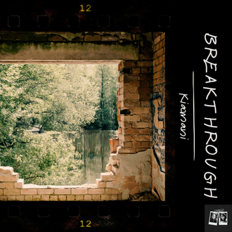 A brick wall is broken and tattered.  On the other side of the wall is a beautiful and serene scene with while flowers and trees.  The words, "Breakthrough" are displayed. 