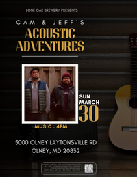 Cam & Jeff's Acoustic Adventures: Live at Lone Oak Brewery