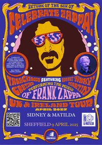 Zappa night with Treacherous Cretins Featuring Robert 'Bobby' Martin