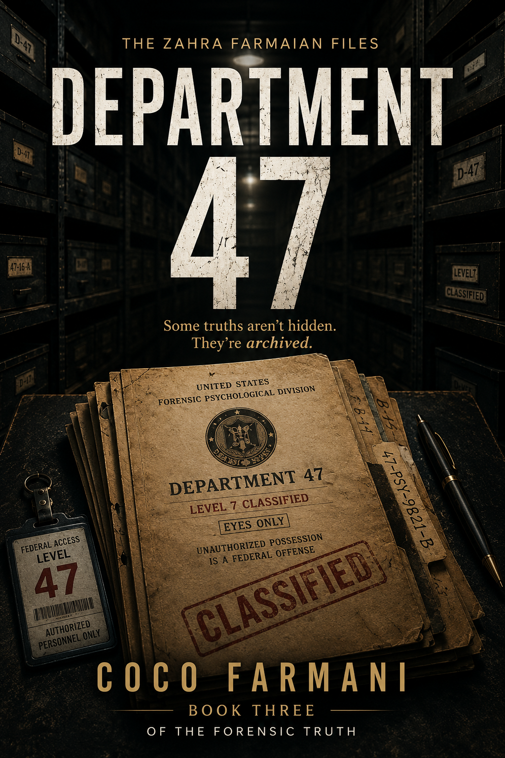 DEPARTMENT 47: THE FORENSIC TRUTH, BOOK THREE