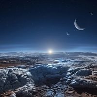 Sunrise on Pluto by Aquilina