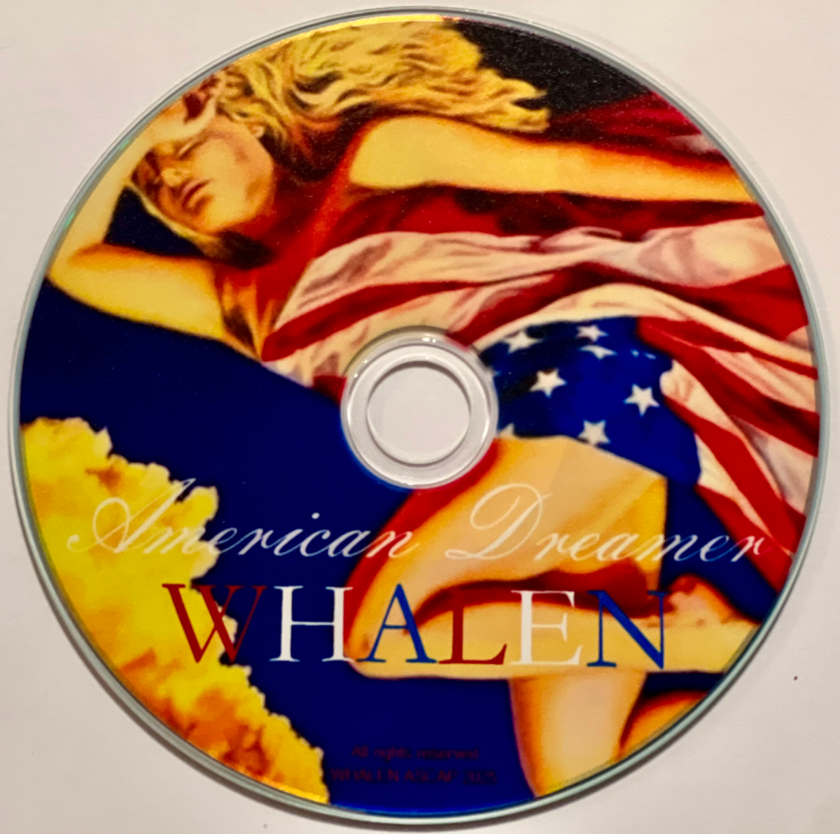 American Dreamer - Full album CD with cool art shown above!