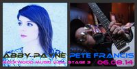 Abby Payne with Pete Francis