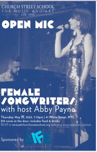 Abby Payne Hosts Church Street School Open Mic