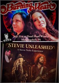 Burning Heart with Stevie Unleashed at Dead Head Winery