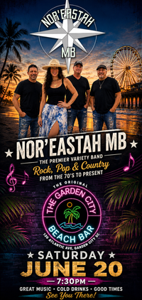 Nor'Eastah MB Live - Garden City Beach Bar and Grill