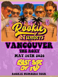 East Side Of 2nd Rookie Numbers Tour