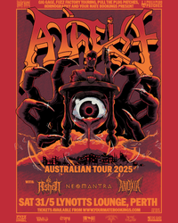 ATHIEST (USA) w/Ashen, Neomantra, Anoxia