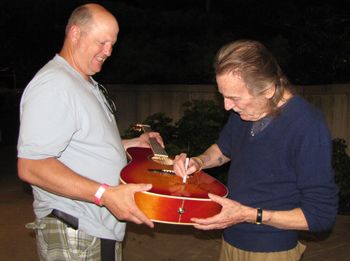 One of the best highlights of my music career was spending a little time with the late, great Gordon Lightfoot. An amazing evening at the Fraze. Circa: 2010
