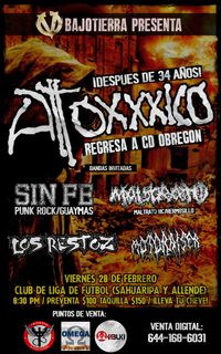 SIN FÉ con Atoxxico 