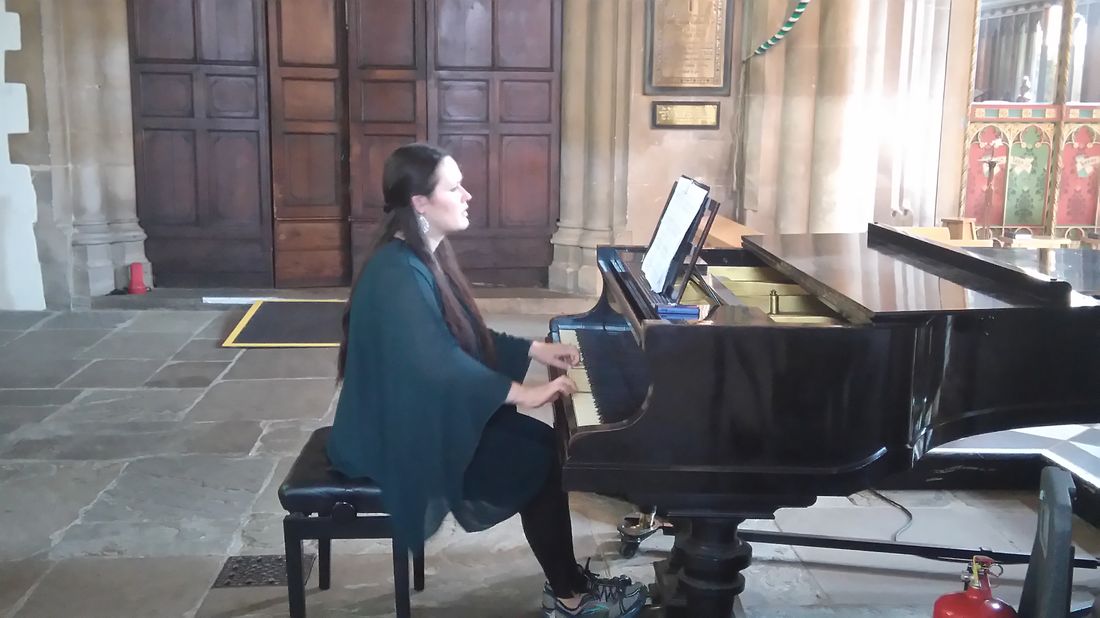 Practicing at St Paul's
