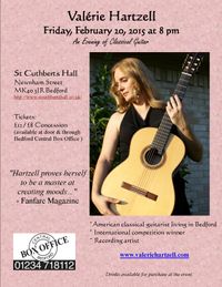 Valerie Hartzell, Solo Concert