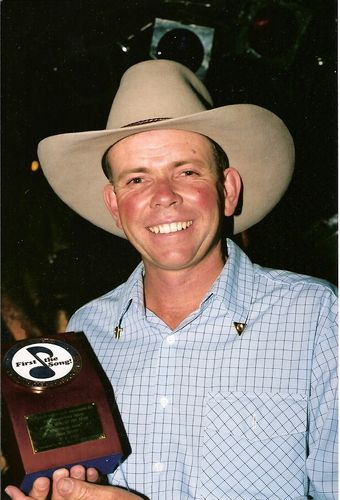 Dean with TSA Gospel Song Award
