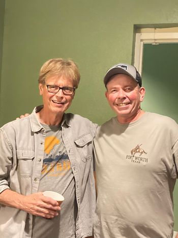 Dean with Mike Johnson
