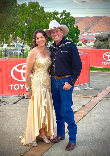 Dean & wife Camille at 50th Anniversary CMAA Music Awards
