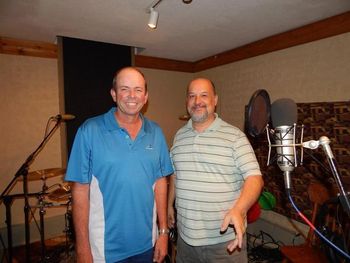 Dean & producer Larry Marrs, Nashville Tn 2013
