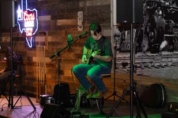 LIVE on stage with Ty Junah
