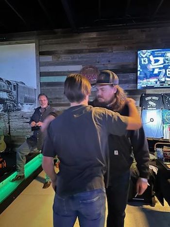 Thank you, Kody West!  Sharing life lessons with Ty Junah
