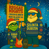 Reggae Nights Christmas at Crush & Brew