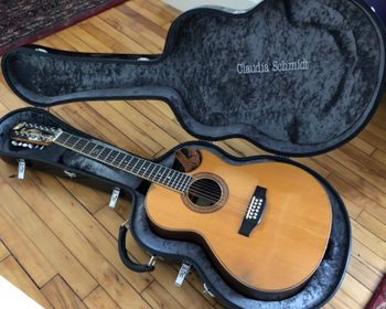 My customized guitar case from Kagura!
