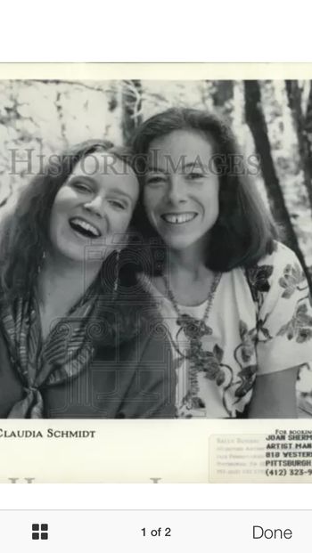 A Sally/Claudia PR photo, mid-80s
