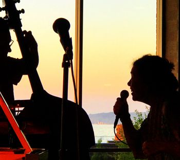 Jazz in Traverse City, interacting w/Jack Dryden on bass!
