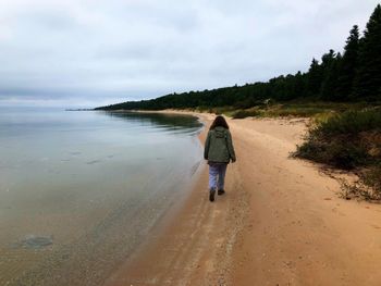 Beaver Island Mi, a stroll on the beach at Bonner's Landing.
