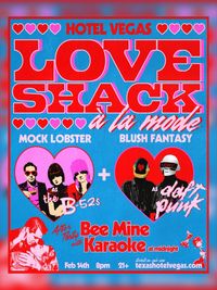Love Shack à la Mode! Mock Lobster at Hotel Vegas
