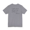 Exclusive “NOT THE ONE” Grey T-Shirt Bundle (New Logo)